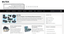 Desktop Screenshot of mutek.com